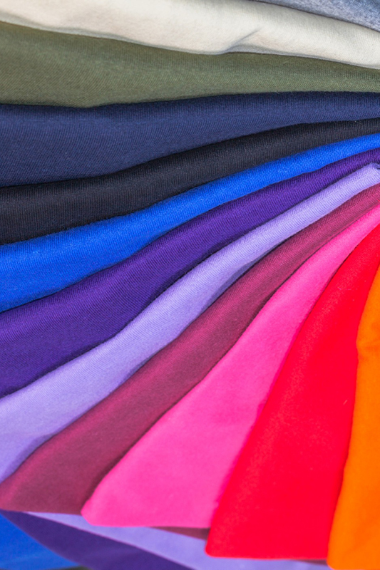 Flock Fabric in different colours