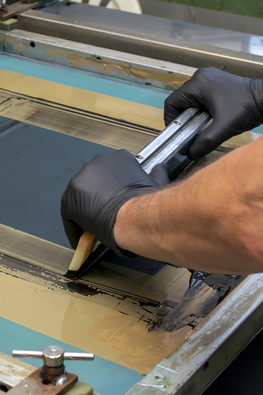 Screen Printing process