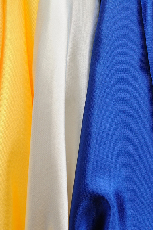 Silk Fabrics in different colours