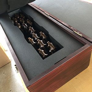 Wooden Box for Mackenzie Thorpe