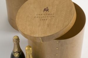 Plywood Round Food Hamper Boxes