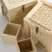 Polmac Wood & Wicker Hamper Boxes For: Fortnum & Mason